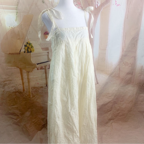 NEW Rebecca Taylor Long Allegra Whimsical Flowy Dress - Picture 2 of 14